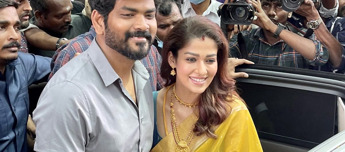 Nayanthara Xxxxx - The Newlyweds Thank the Media for their Support in the Press Meet